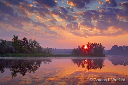 Rideau Canal Sunrise_18360.jpg - Rideau Canal Waterway photographed near Smiths Falls, Ontario, Canada.